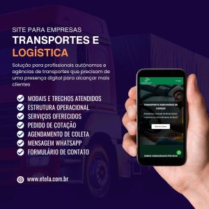 Leia mais sobre o artigo Criação de Site para Empresas de Transporte e Logística