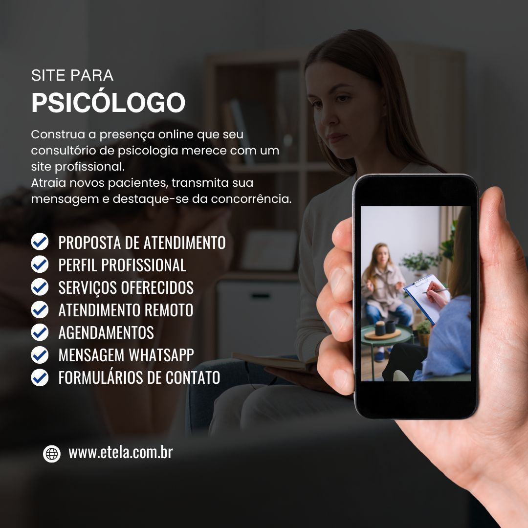 Criação de Site para Psicólogos